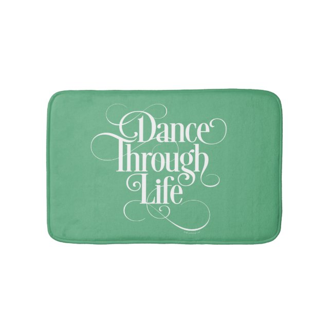 Dance through Life Bath Mat Badrumsmatta (Framsidan)