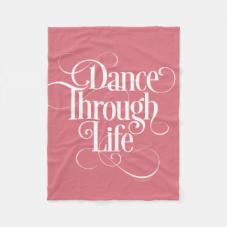 Dance through Life Fleecefilt