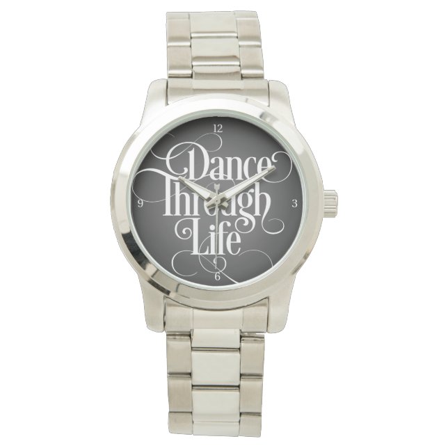 Dance through Life Wristwatch Armbandsur (Framsida)