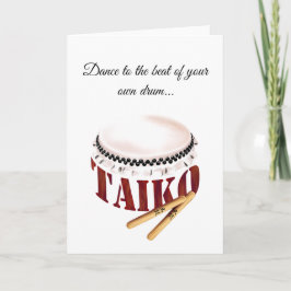 Dance to the beat of your own drum kort