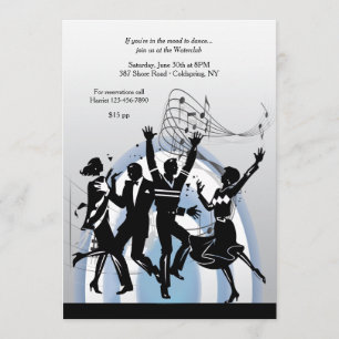 Dance to the Music bjudning Inbjudningar