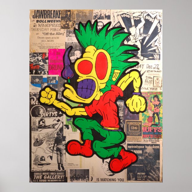 "Dance to the Music" Poster (Framsidan)