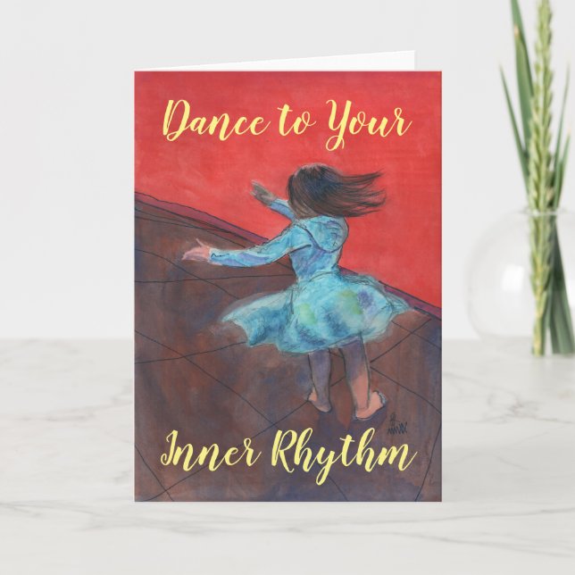 Dance to Your Inner Rhythm Kort (Framsida)