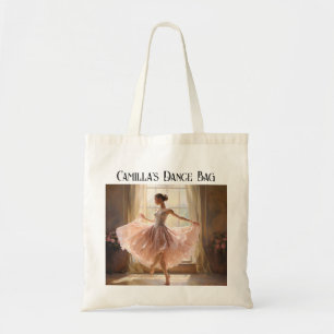 Dance Tote Bag för personlig Ballet Shoes Tygkasse