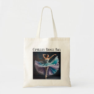 Dance Tote Bag för personlig Ballet Shoes Tygkasse