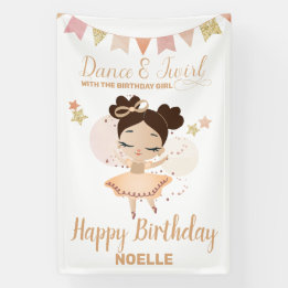 Dance & Twirl, Princess Ballerina w/Bow Birthday