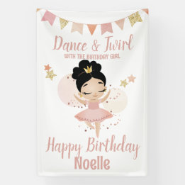 Dance & Twirl, Princess Ballerina w/Tiara Birthday