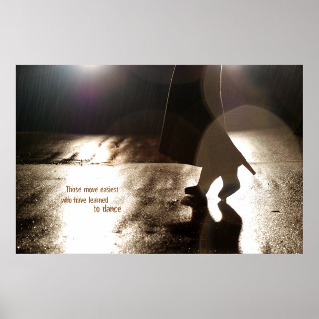 Dance utan partner poster (Framsidan)