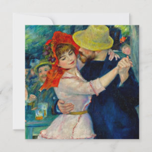 Dance vid Bougival Pierre Renoir Inbjudningar