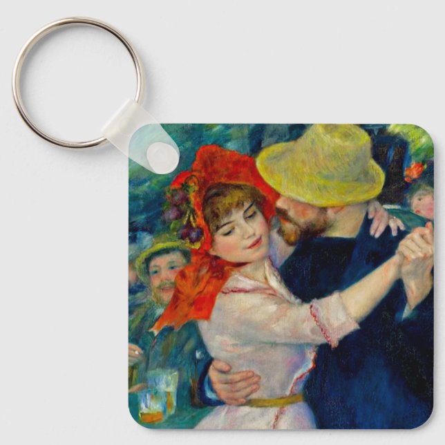Dance vid Bougival Pierre Renoir Nyckelring (Framsida)