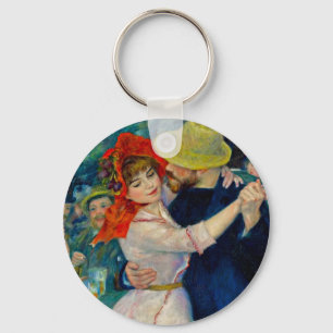Dance vid Bougival Pierre Renoir Nyckelring