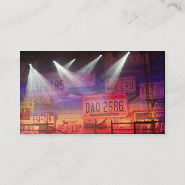 Dance Visitkort (Baksida)