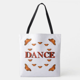 Dance with butterflies design tygkasse