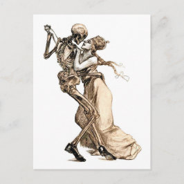 Dance with Death postcard Vykort