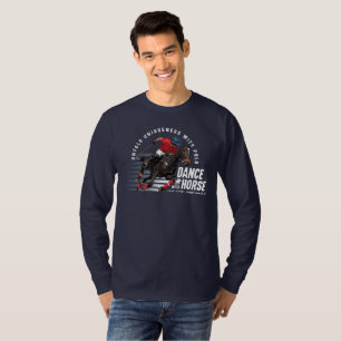 Dance with Horse (Mörk mode)   Manar Långärmad T Shirt