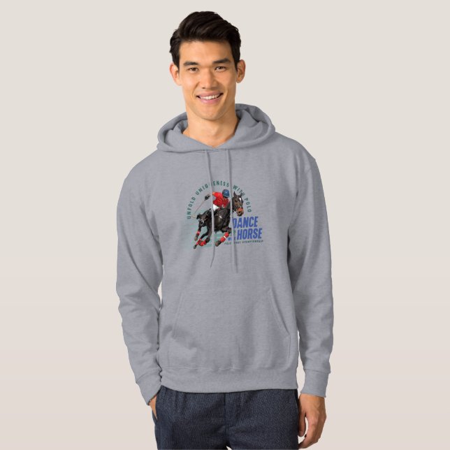 Dance with Horse (Polo Sport) | Manar Hoodie (Hel framsida)