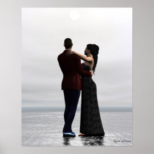 Dance with Me Art Print Poster