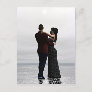 Dance with me - Danple Postcard Vykort