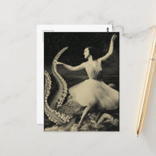 Dance with the Octopus Vykort