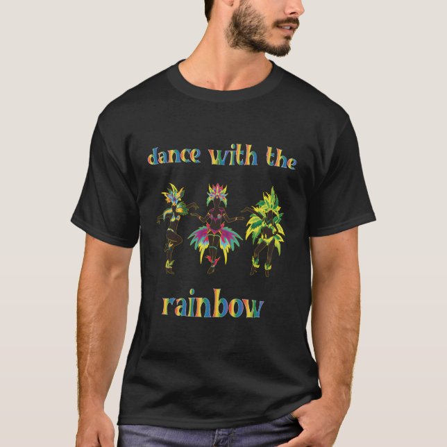 Dance with the Rainbow T Shirt (Framsida)