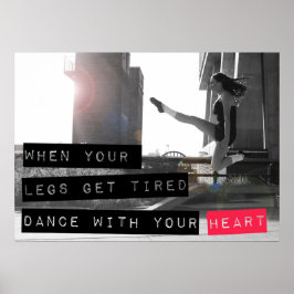 Dance with Your Heart Ceili Moore Poster