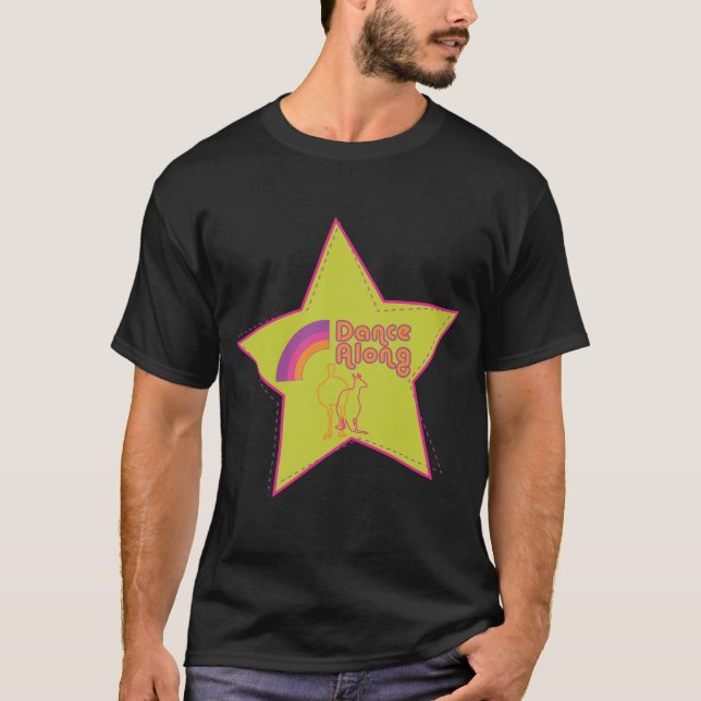 dancealong_5ptstar_mens t shirt (Framsida)