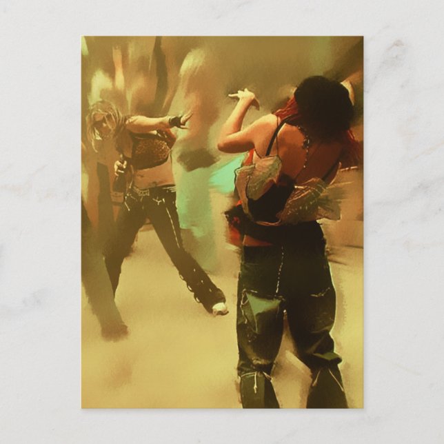 Dancefloor Glimpses #039 Vykort (Framsida)