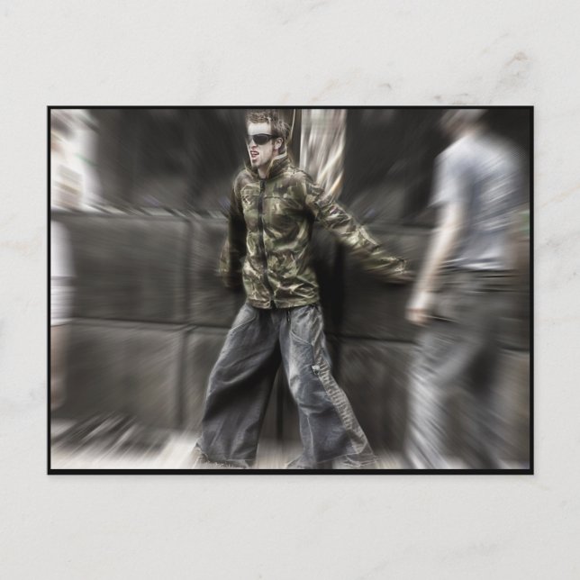 Dancefloor Glimpses #32 Postcard Vykort (Framsida)