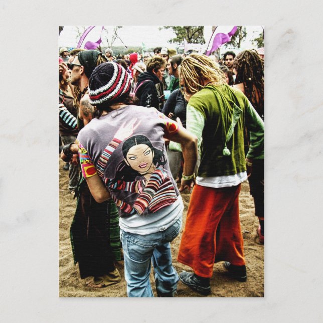 Dancefloor Glimpses #34 Postcard Vykort (Framsida)