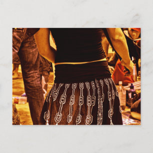 Dancefloor Glimpses Series Postkort Vykort