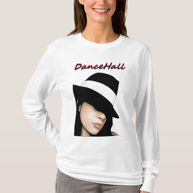 Dancehall-Damer Hoody långärmad T-shirt (Framsida)