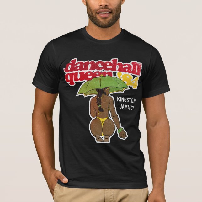 Dancehall drottning '84 tee shirt (Framsida)