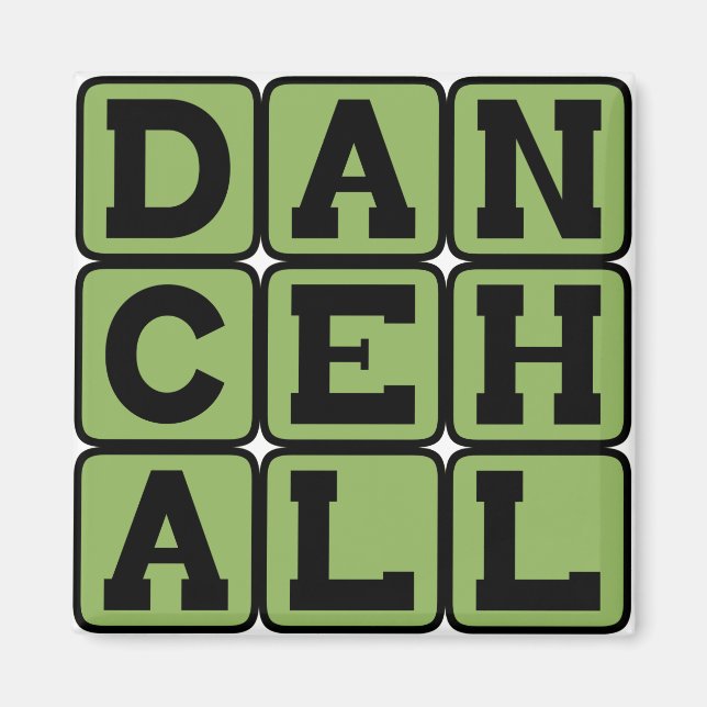 Dancehall, Musikgenre Magnet (Framsidan)