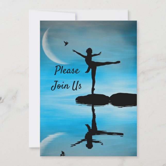 Dancer 3 Studenten Inbjudningar (Framsida)