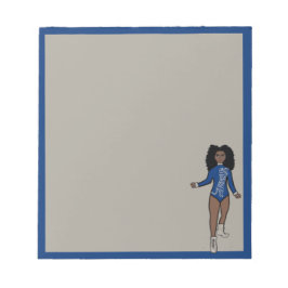 Dancer Anteckningsblock Blue / Silver Tiger