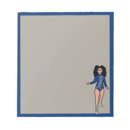 Dancer Anteckningsblock Blue / Silver Tiger B