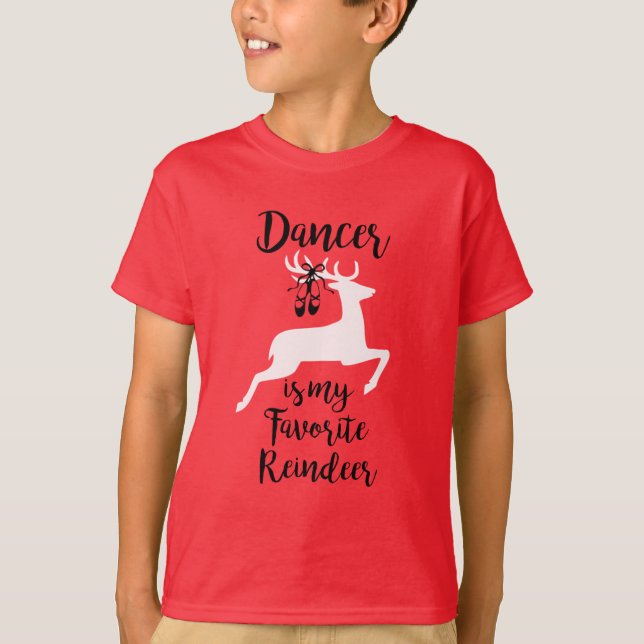 Dancer är min favoritskjorta för renare ungar t shirt (Framsida)