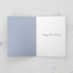 Dancer Birthday Card Kort