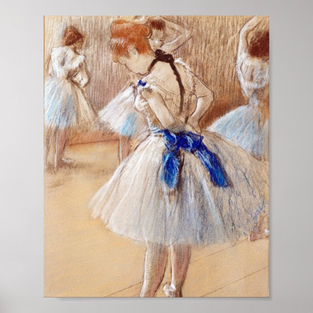 Dancer by Edgar Degas Poster (Framsidan)