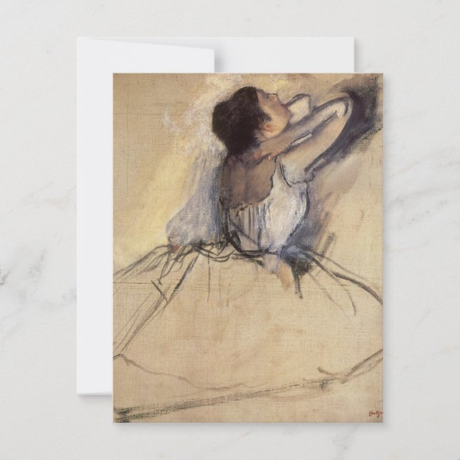 Dancer by Edgar Degas, Vintage Ballerina Art (Framsida)