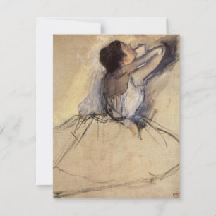 Dancer by Edgar Degas, Vintage Ballerina Art