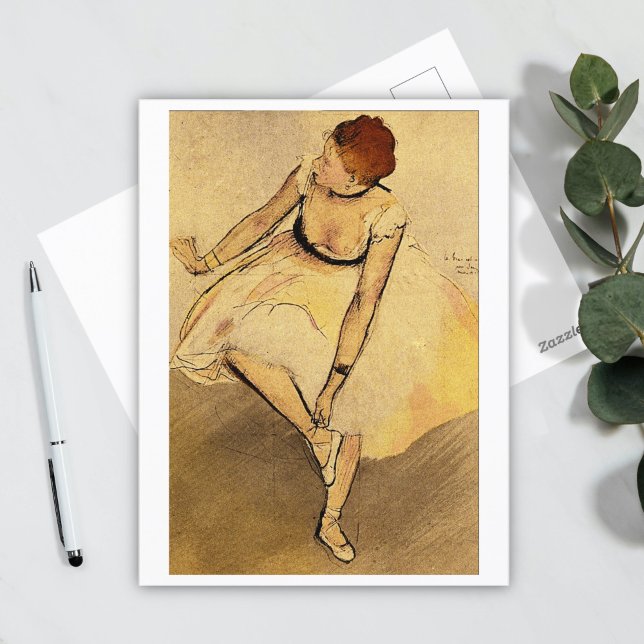 Dancer by Edgar Degas Vykort (Skapare uppladdad)