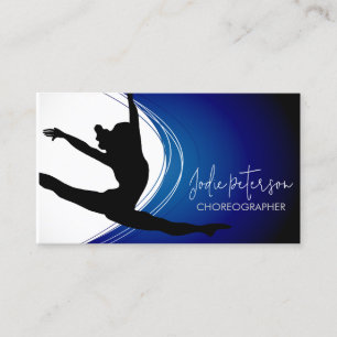 Dancer Choreographer Visitkort
