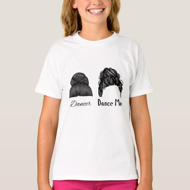 Dancer Dance Mamma T Shirt (Framsida)