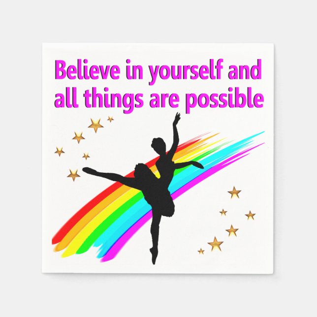 DANCER DREAMS PAPPERSSERVETT (Framsidan)