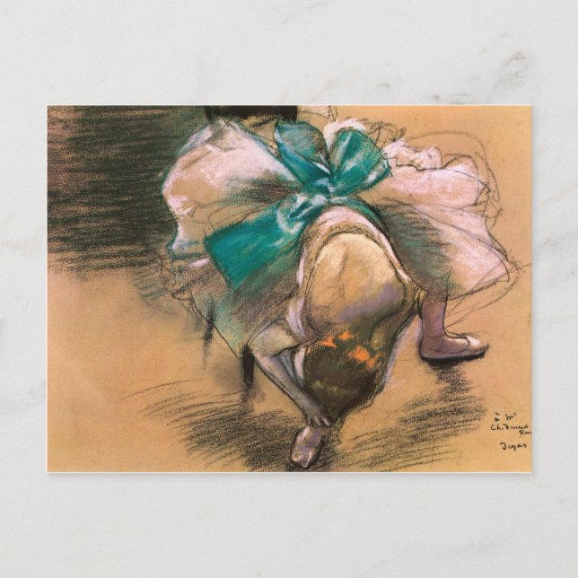 DANCER, EDGAR DEGAS VYKORT (Framsida)