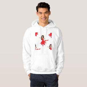 Dancer emoji manar hooded hoodie sweatshirt hoody