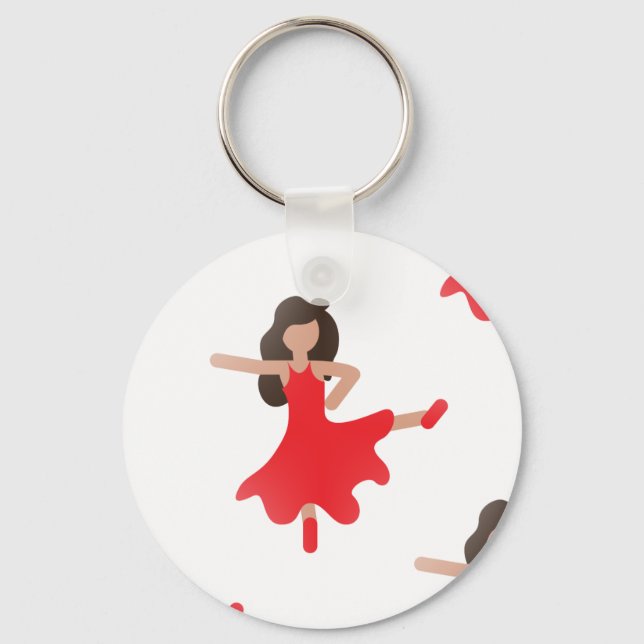 dancer emoji nyckelring (Framsida)