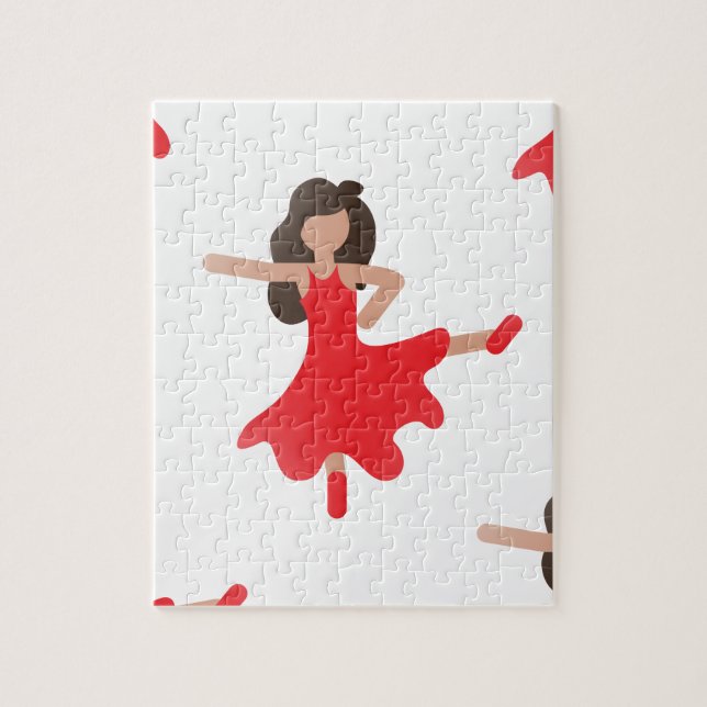 dancer emoji pussel (Vertikal)