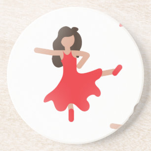 dancer emoji underlägg